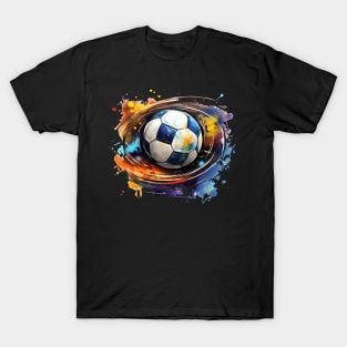 Fantastic colorful soccer ball T-Shirt